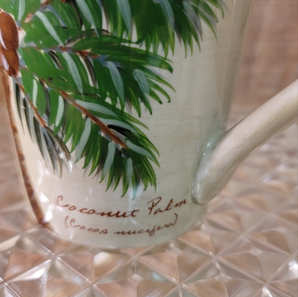 Palm Island Teapot and Cups. Palm Island Cream by FLORIDA MARKETPLACE - Picture 7 of 13